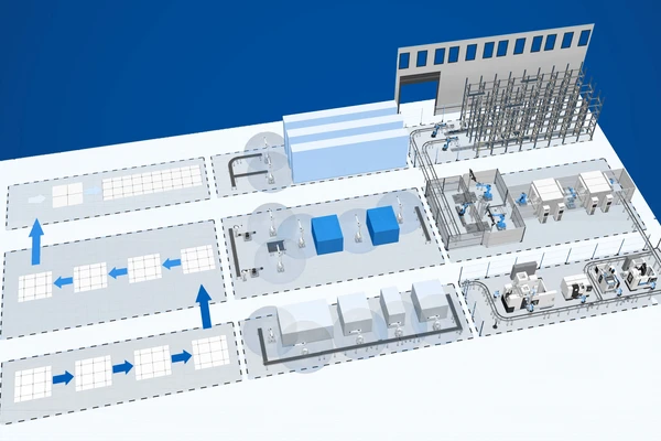 Virtual factory planning